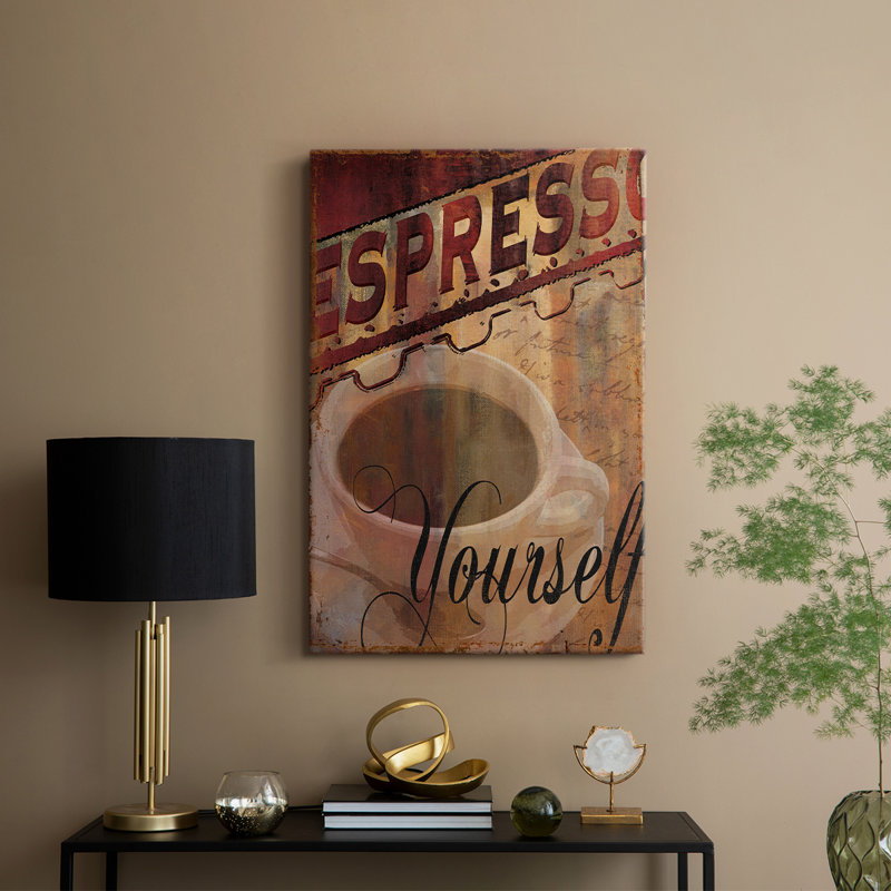 Espresso vous-même - Cavas enveloppés de galerie, H 36 po x l 24 po