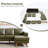 Inayat 84''Wide Reversible Sectional Sofa with Chaise-361666947