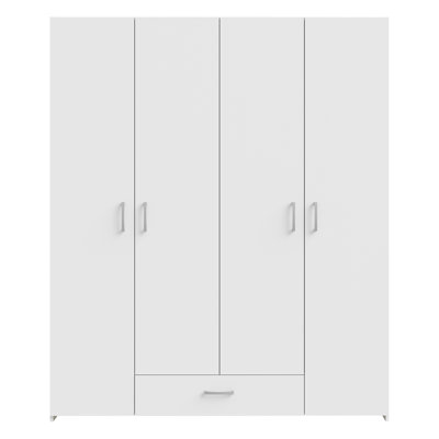 4 Door Manufactured Wood Wardrobe