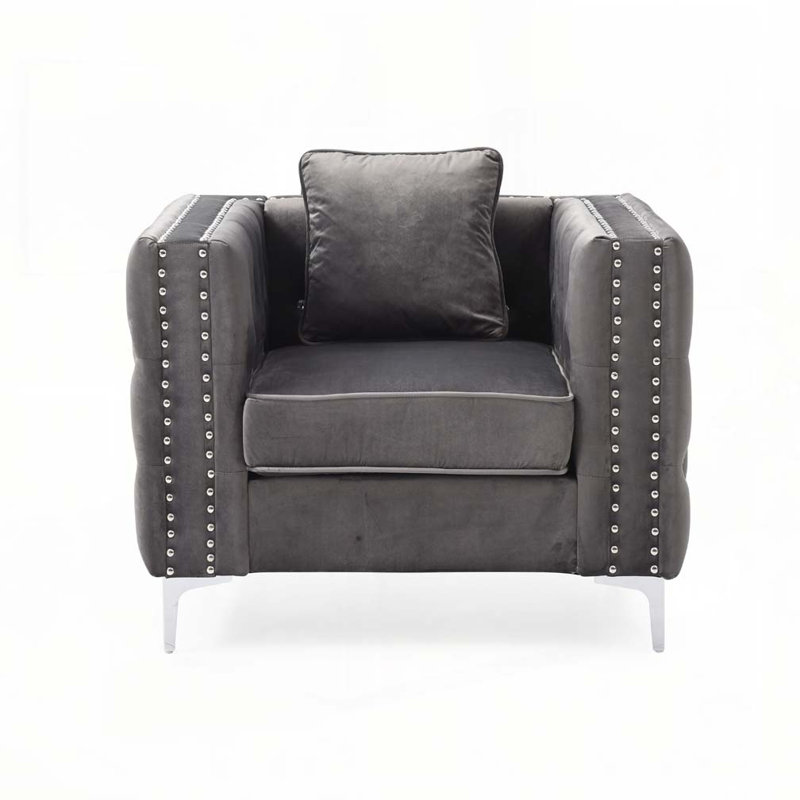 Chaise Paige G822A-C, GRIS