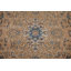 Tapis à motif floral vieilli 9 x 13