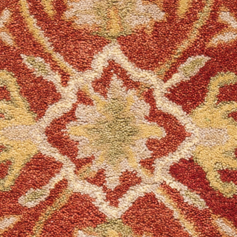 Tapis oriental en laine touffeté à la main Traver, Ovale 7 pi 6 po x 9 pi 6 po