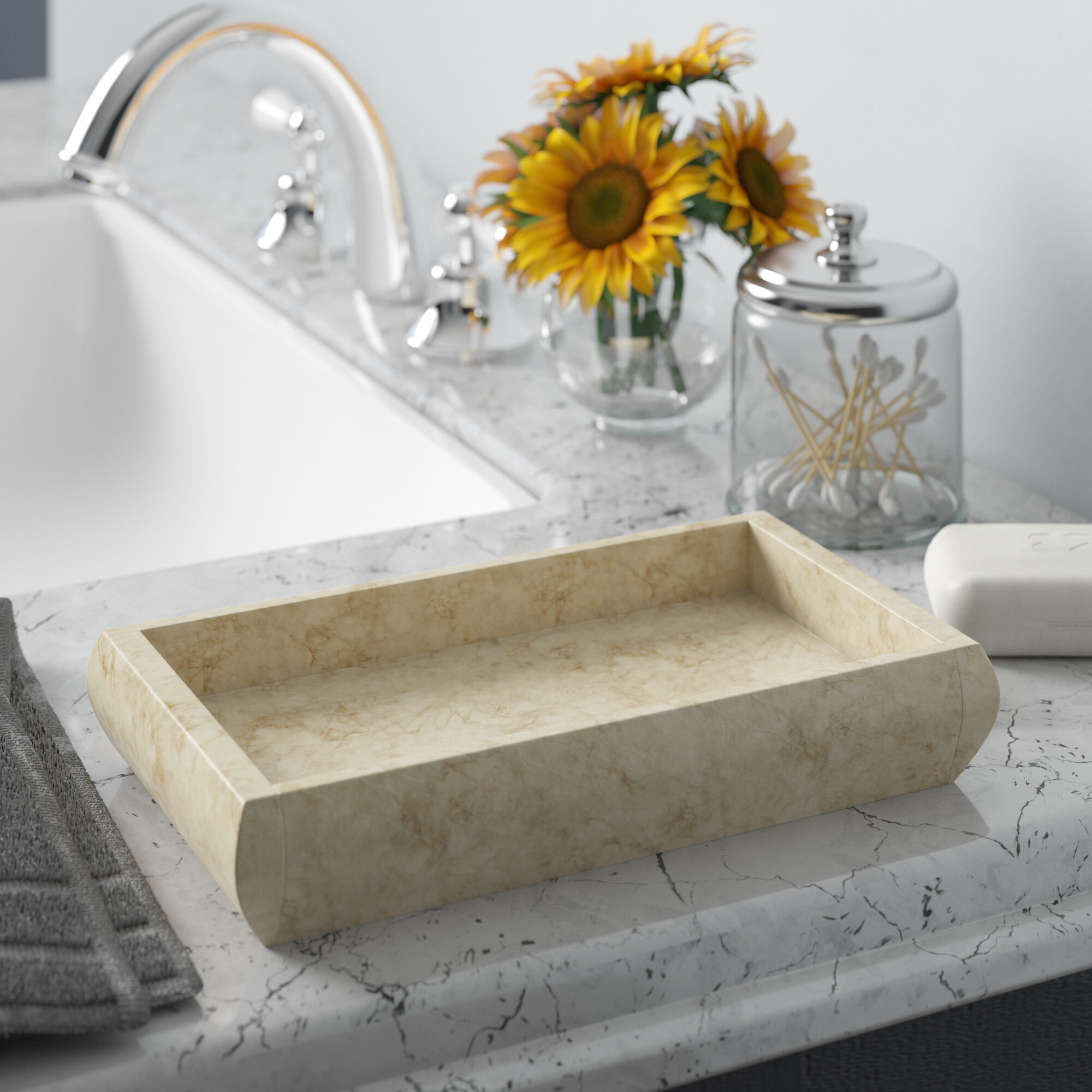 AllModern Alethea Bathroom Accessory Tray