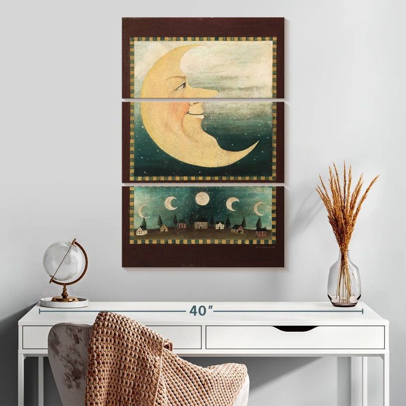 Oberle Moon Cycles, 32" H x 20" W