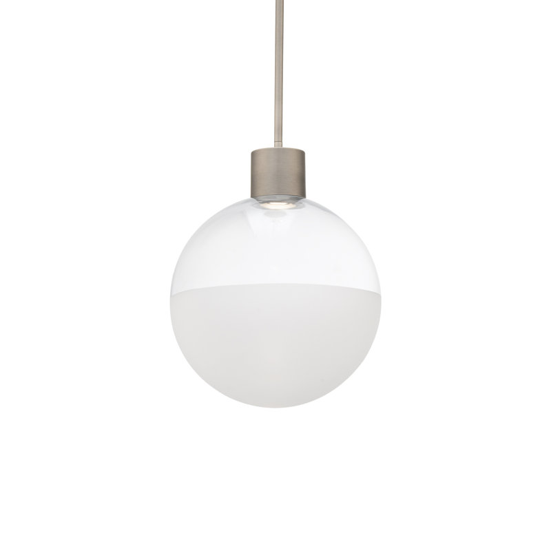 Luminaire suspendu Gaze, Nickel brossé, 3 500K