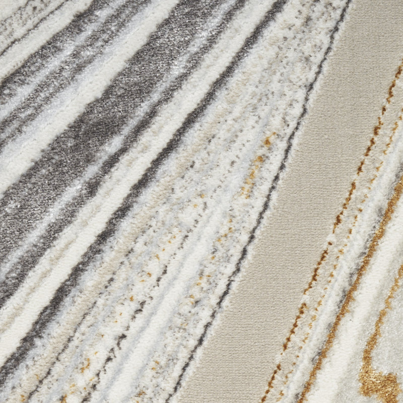 Blerona Abstract Indoor Rug, Rectangle 7'10" x 9'10"