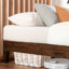 Lit plateforme espresso en bois massif avec lattes en bois sans sommier à ressorts facile à assembler 12 po-119733070-106402297