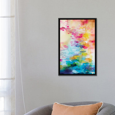 « réflexions sur l’eau ii », impression sur toile
