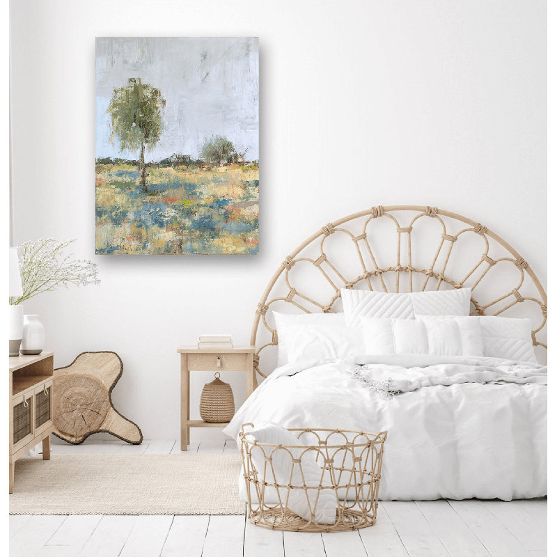 Spring Day I - Artist Enhanced Canvas Print, 40" H x 30" W x 1.5" D, Wrapped Canvas