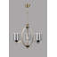Rivera 3 - Light Shaded Chandelier-930091233-930091238