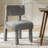 Cherry 23" Modern Fully Upholstered Dining Chair with Solid Wood Leg-1150617467