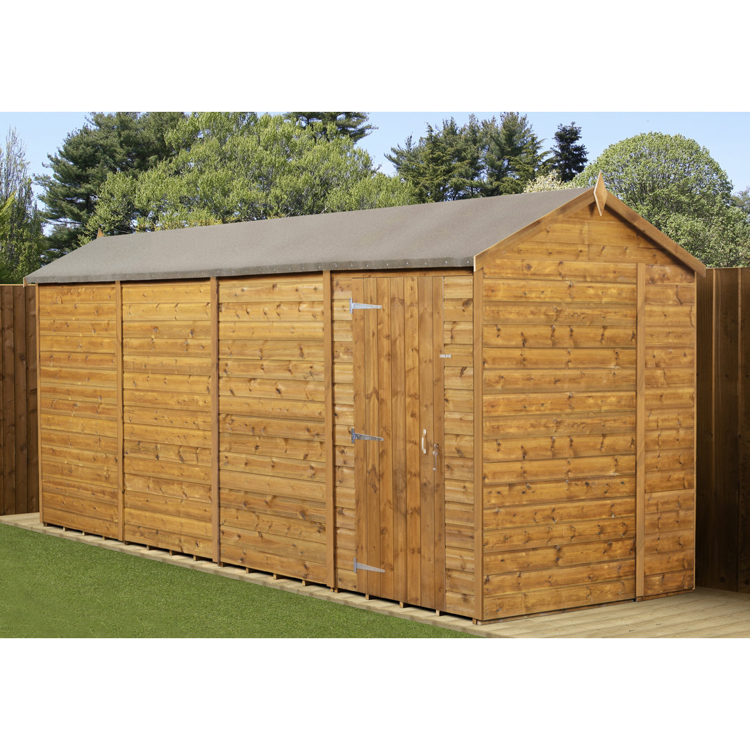 Empire Sheds - Wooden Shed - 9 x 5ft - Pent Roof - Tongue and Groove - Image 4