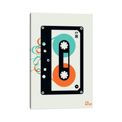Icons - Mixtape 1 Piece Wall Art on Canvas