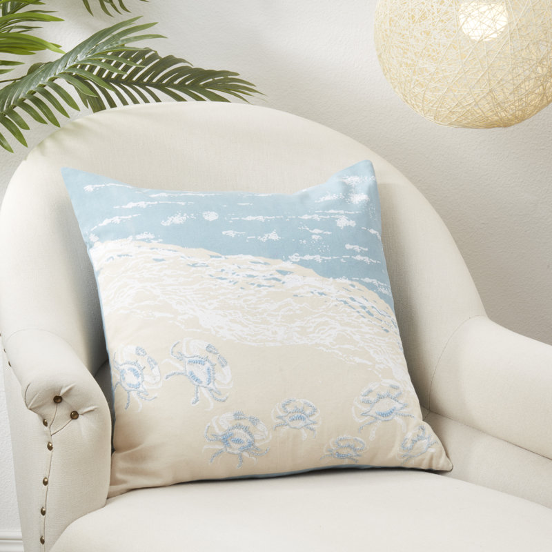 Housse de coussin en coton Meridian Collection