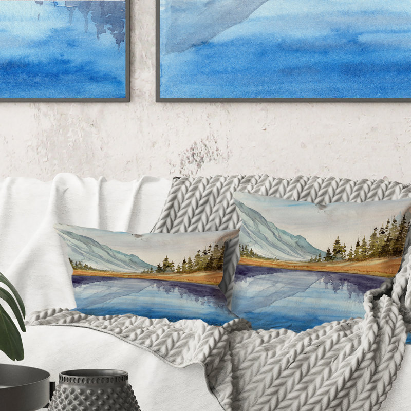 Coussin Forest Lake, 18 po x 18 po