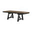Table de salle à manger à rallonge de style maison de campagne 1Pc