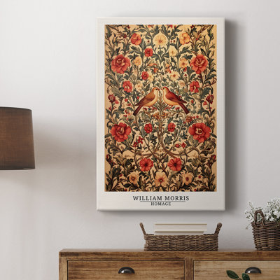 Passe-partout enveloppé de gallerie de la collection CCMW de William Morris