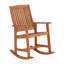 Chaise d'extérieur en bois massif à bascule Gwenda-1388398205
