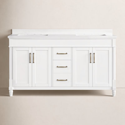 Burdick 60" Double Bathroom Vanity