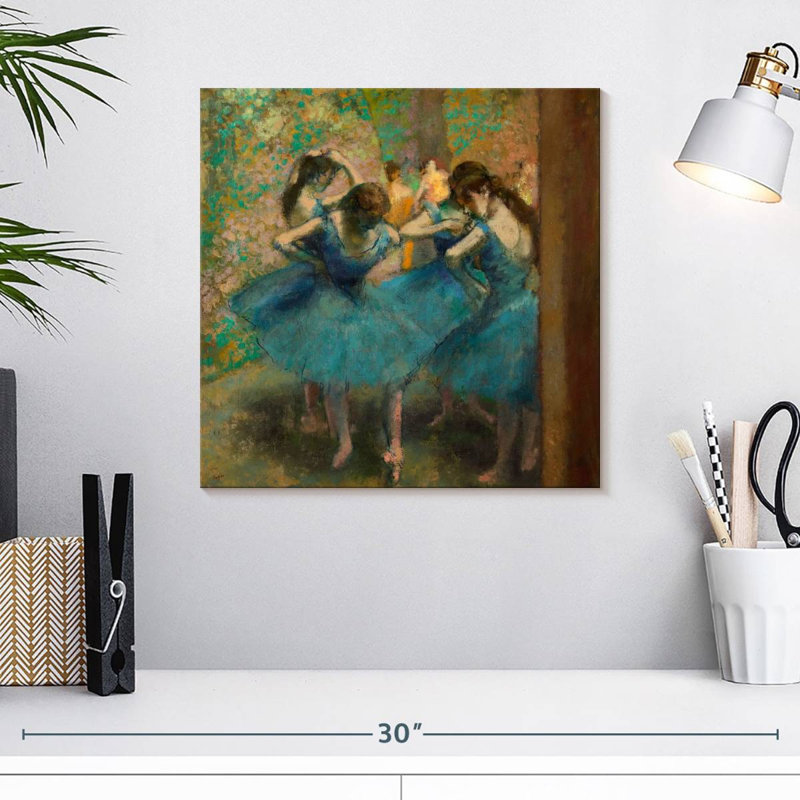 Enn Danseuses Bleues 1890, H 16 po x l 16 po