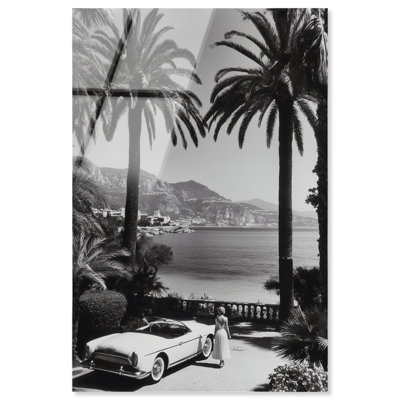 «Monaco Dreams II», reproduction d'art acrylique sur toile par Notoriart, prête à être accrochée, 10 x 15