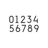 Delaware Modern Personalized Vertical 3-Line Wall Address Plaque