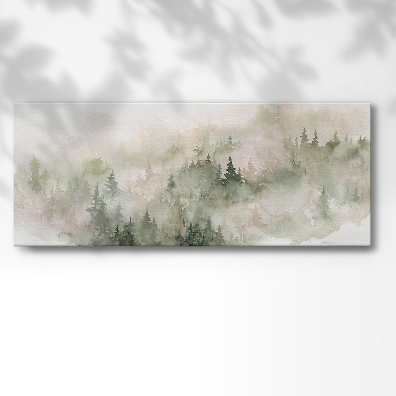 " Misty Mountain Sides ", 20" H x 50" W x 1.5" D