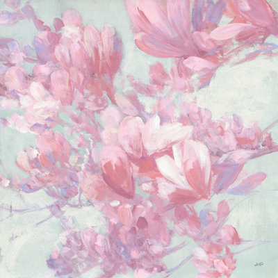 Spring Magnolia I by Julia Purinton - Wrapped Canvas Painting