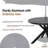 LaKendra Round Metal Outdoor Dining Table With Umbrella Hole , 41.93'' in. W 41.93'' in. D