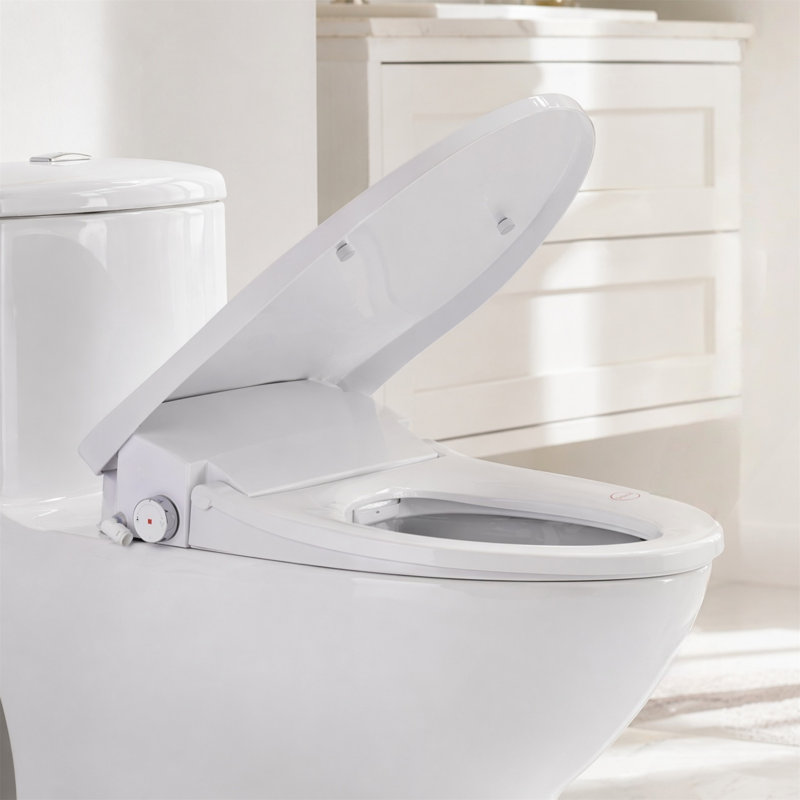 Siège de toilette intelligent avec couvercle automatique Radar, chauffage instantané, poignée latérale et télécommande, siège chauffant pour lavage à sec, siège chauffant