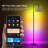 Smart Led Floor Lamp With App Control & Rgb Colors, 69'' Dimmable Standing Lamp For Living Room Bedroom,bulb Included Timer