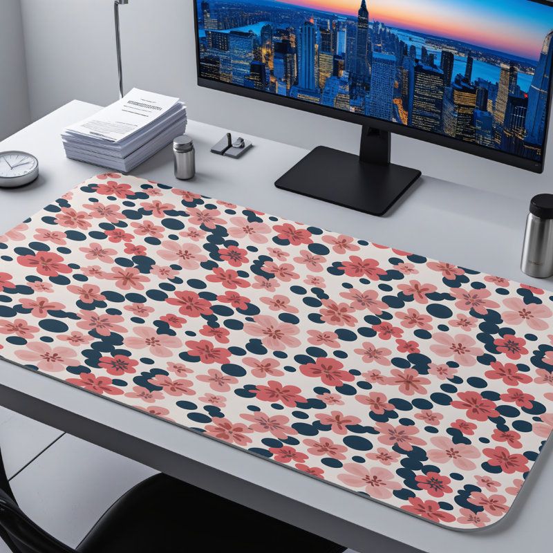 Polyester Desk Pad, 31.5x15.5