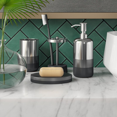 Triune Bathroom Accessory Set