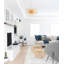 Lustre en fer doré 9 lumières avec tiges en aluminium-131564759