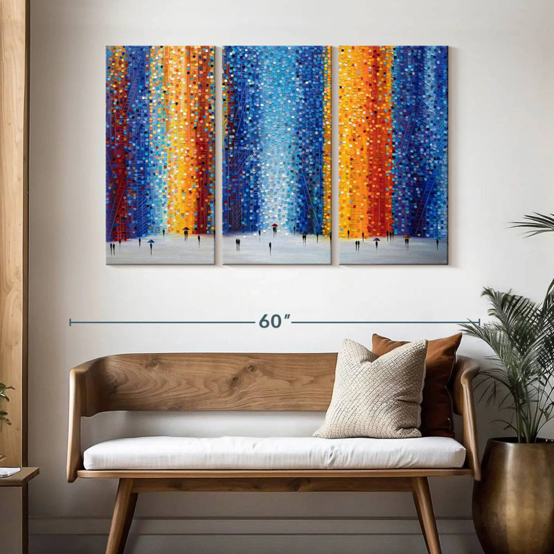 Avery Rainy Night, 32" H x 50" W