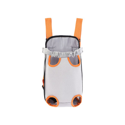 Breathable Pet Backpack Carrier, 14.96x11.02x5.51 inches, Gray