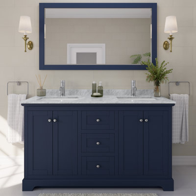 Meuble-lavabo de 60 po avec miroir Avery