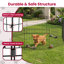 Parc pour animaux 8 panneaux Puppy Pet Playpen-57902464-60801702