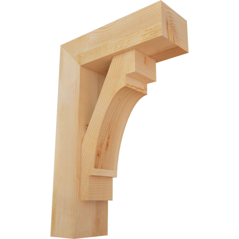 Support Merced Block avec support décalé, 36 x 24, Sapin Douglas de l 8 po (scié brut)