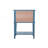 Chic Teal Contemporary Nightstand-664282248