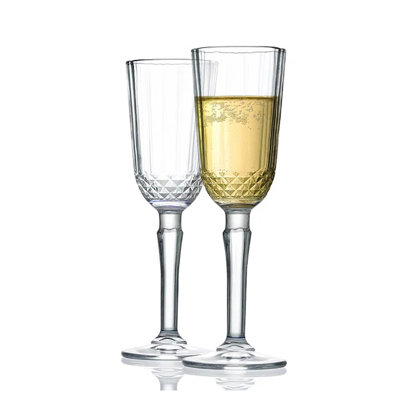 Cali Set Of 2 Flutes 4.39 Oz