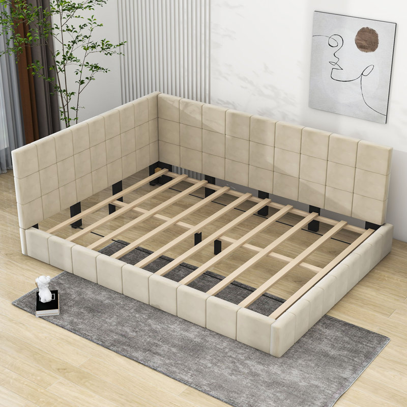 Bissen Full / Double Daybed, Beige