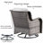4 - Person Patio Conversation Set with Cushions-86458742
