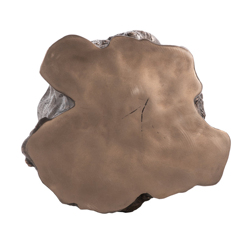 Cast Naturals End Table, Bronze
