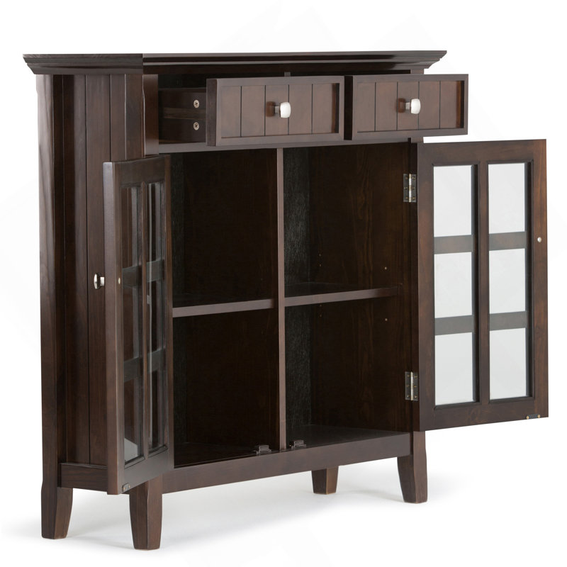 Acadian - Entryway Storage Cabinet - Brunette Brown