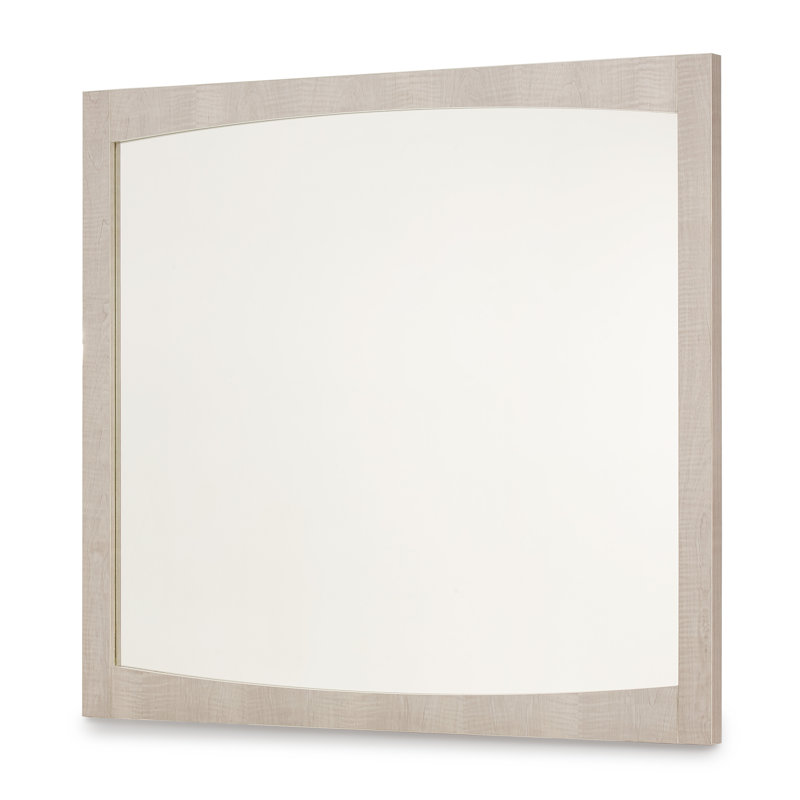 Eib Engineered Wood Square Mirror
