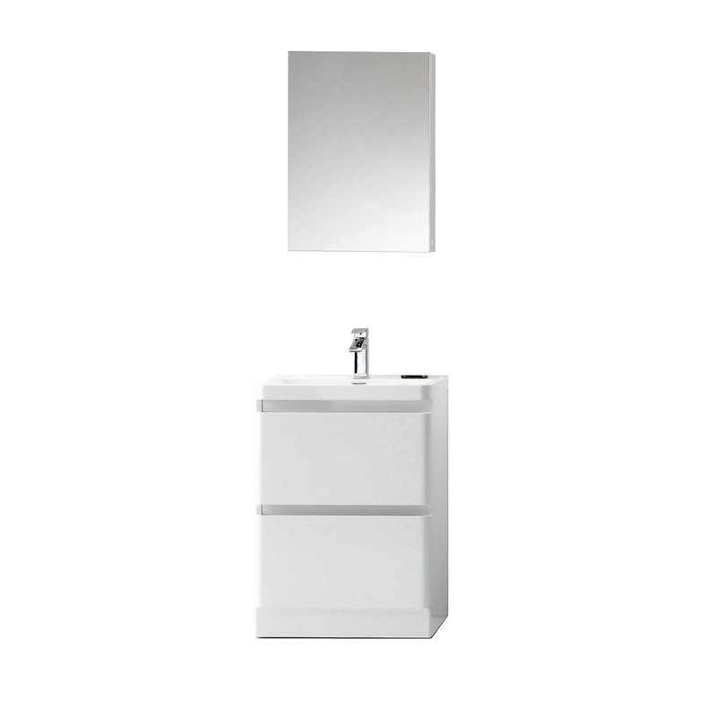 Ensemble de meuble-lavabo simple 24 po Pineville