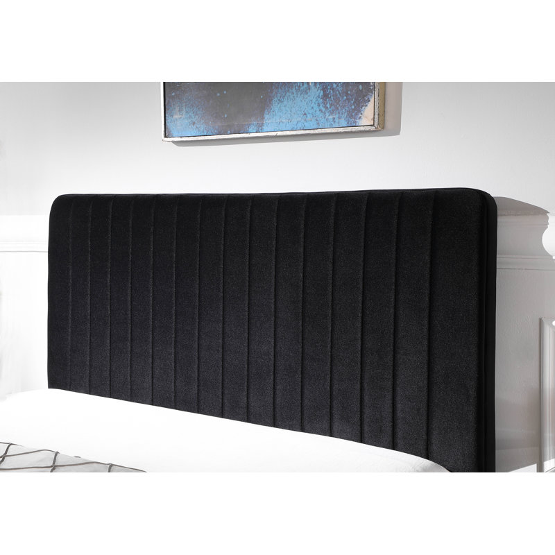 Lit plateforme tapissier Aros-Eve, Grand