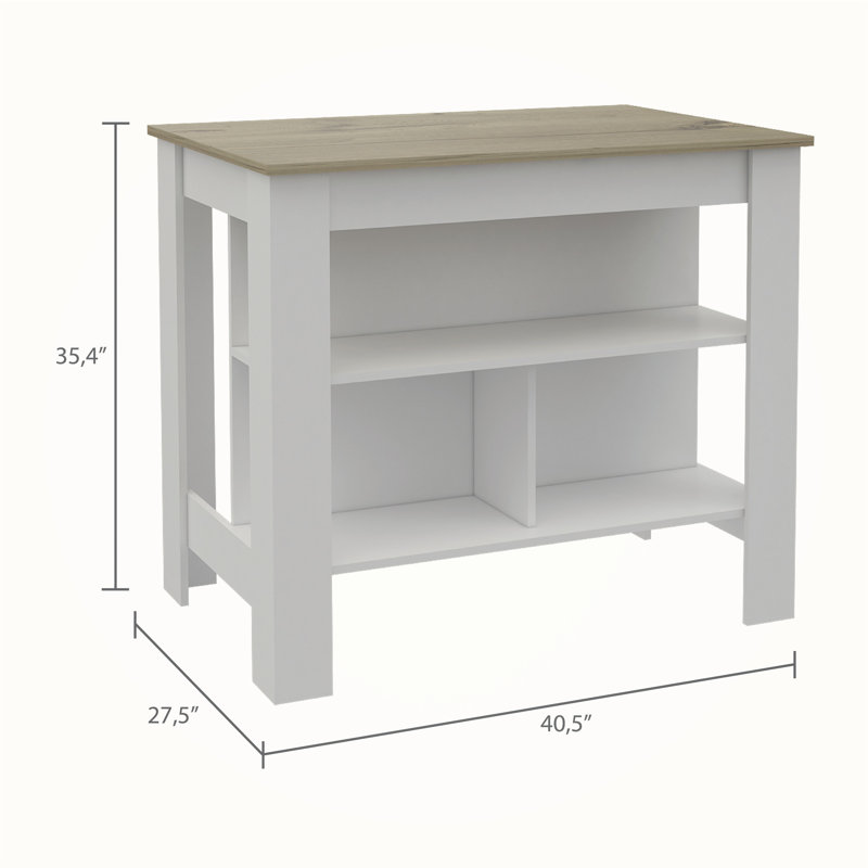 Îlot de cuisine polyvalent et hygiénique pour une cuisson et un rangement efficaces
