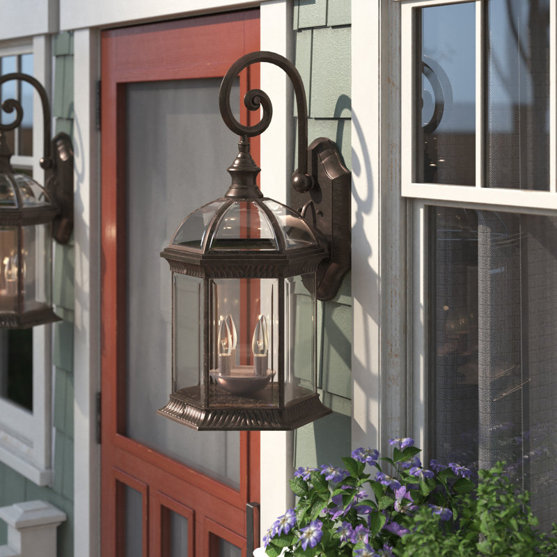 Annagret Wall Light, Rust, 19" H x 9.5" W